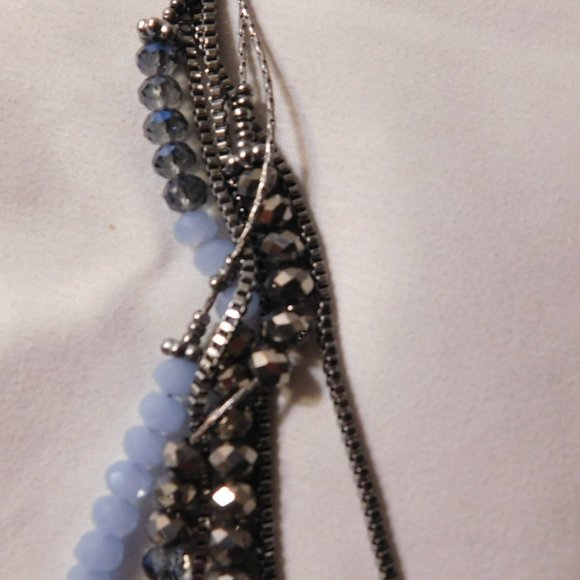 Vintage Six Strand Multi-Beaded Necklace - Picture 5 of 5